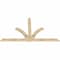 Ekena Millwork Redmond Rough Sawn Timber Gable Bracket, Douglas Fir, 108"W x 63"H x 2"D x 6"F, 14/12 Pitch GBW108X63X0206RED00RDF - alternate 3